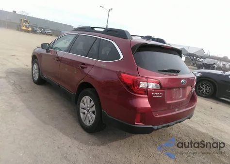 2017 Subaru Outback 2.5I Premium из США, поврежденный, VIN 4S4BSACC7H3248993